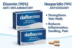 داروی واریس، قر ص دافلون