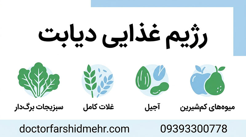 رژیم غذایی دیابت