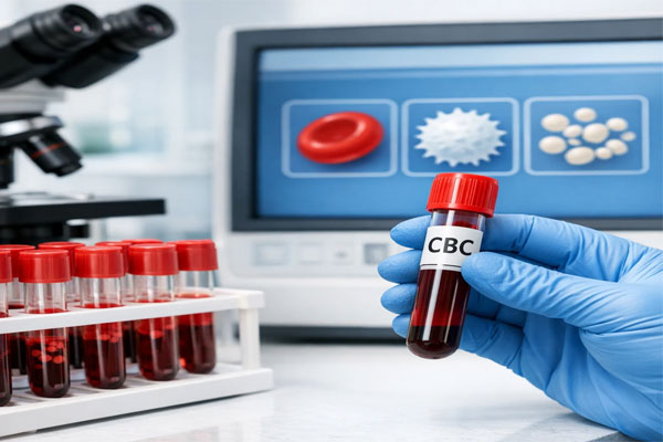 اهمیت آزمایش CBC در تشخیص اهمیت آزمایش CBC در تشخیص