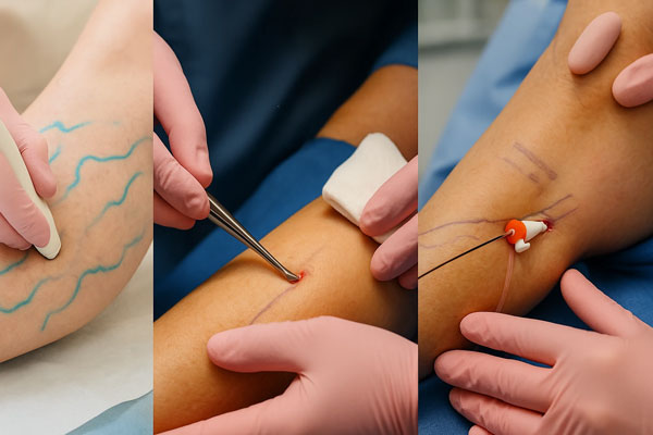 نشانه‌های واریس پا