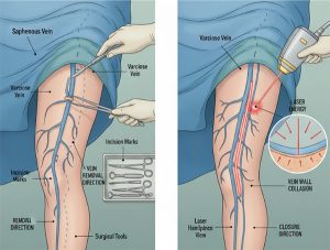 لیزر-یا-جراحی-واریس