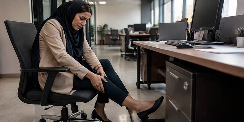 آسیب‌های-کارمندی-و-خطرات-مشاغل-نشسته