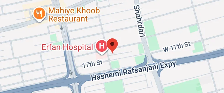 گوگل مپ دکتر فرشید مهر